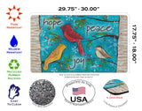 Peace Birds Door Mat image 3