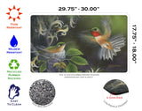 Rufous Hummingbird Door Mat image 3