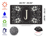 Classic Monogram- J Door Mat image 3