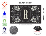 Classic Monogram- R Door Mat image 3