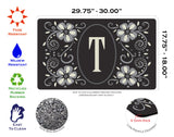 Classic Monogram- T Door Mat image 3