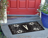 Classic Monogram- V Door Mat image 4