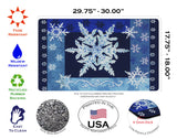Cool Snowflakes Door Mat image 3