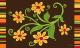 Yellow Flower Door Mat image 2