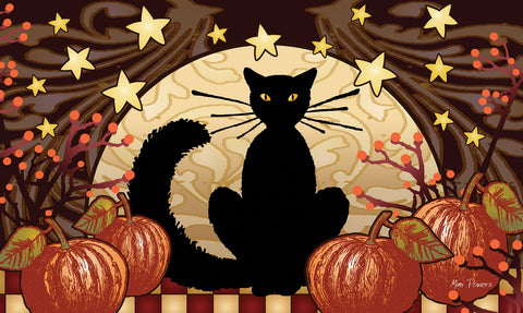 Moonlight Cat Door Mat image 1