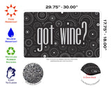 Dot Wine- Monochrome Door Mat image 3