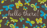 Brilliant Butterflies- Hello Door Mat image 2