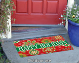 Happy Holidays Kaleidoscope Door Mat image 4