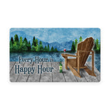 Happy Hour Lake Door Mat image 1