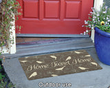 Home Tweet Home- Brown Door Mat image 4