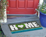 Heart of the Home- Green Door Mat image 4