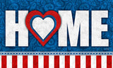 Heart of the Home- Patriotic Door Mat image 2