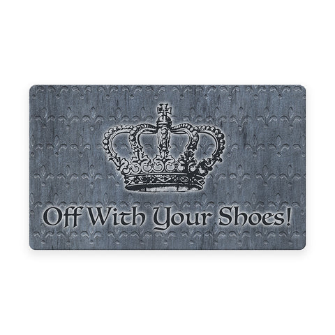 Off With Your Shoes! Door Mat image 1
