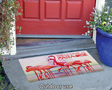 Flamingo Paradise Door Mat image 4