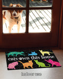 It's the Cat's House Door Mat image 5