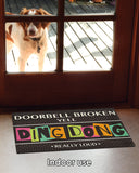 Ding Dong Doorbell Door Mat image 5