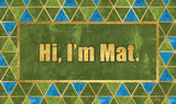 Mat Says Hi Door Mat image 2