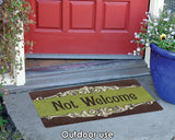 Not Welcome Door Mat image 4