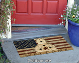 Americana Birdhouse Welcome Door Mat image 4