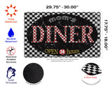 Mom's Diner Door Mat image 3