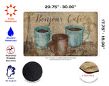 Bonjour Cafe Door Mat image 3