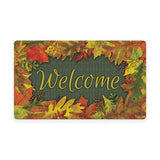 Welcome Autumn Leaves Door Mat image 1