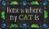Cat Home Door Mat image 2