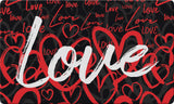 Love Hearts Door Mat image 2