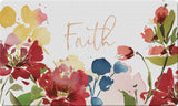 Faith Blooms Door Mat image 2