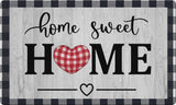 Heart Sweet Home Door Mat image 2