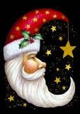 Santa Moon Flag image 2