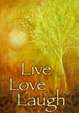Live, Love, Laugh Flag image 2