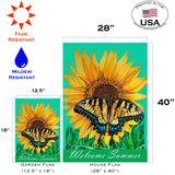 Swallowtail Sunflower Flag image 6