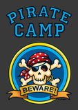 Pirate Camp Flag image 2