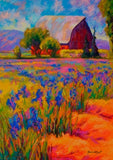 Lavender Farm Flag image 2