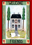 Cottage Welcome Flag image 2