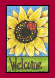 Sunflower Lady Flag image 2