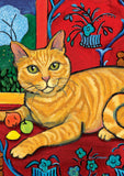 Cattise- Orange Tabby Flag image 2