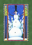 Stovepipe Snowman Flag image 2