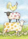 Daisy Cow And Friends Flag image 2