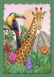 A Giraffe Toucan Share Flag image 2