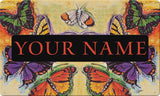 Flight of the Butterflies M Personalized Text Doormat Your Image Here Custom Product Image